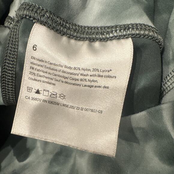 Lululemon Align High-Rise Pant 25" Diamond Dye Green Starlight Smoked Spruce 6 - Picture 9 of 9